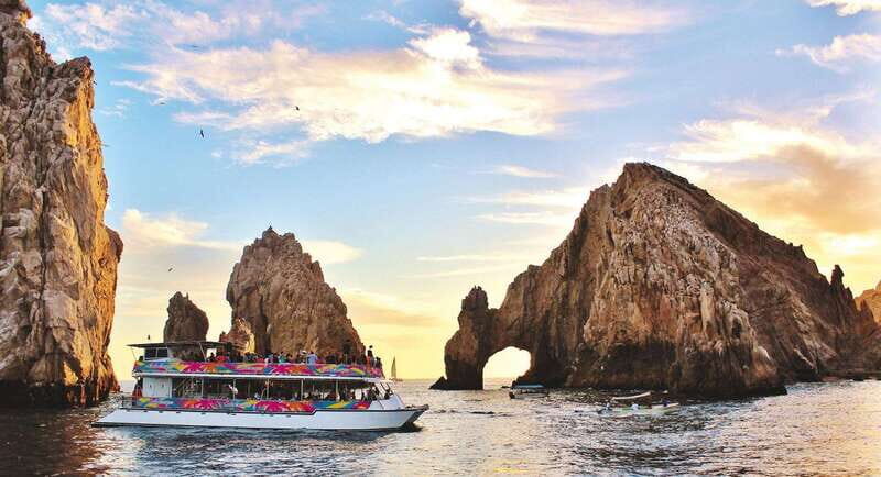 Los Cabos: Sunset Fajitas Dinner Cruise on Cabo Escape - Open Bar and Party Vibe: Dance Music, Games, and an MC