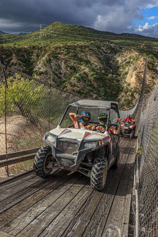 Los Cabos: Ultimate UTVs Adventure, Cross the Wooden Bridge - Training, Test Circuit, and Skill-Based Routes