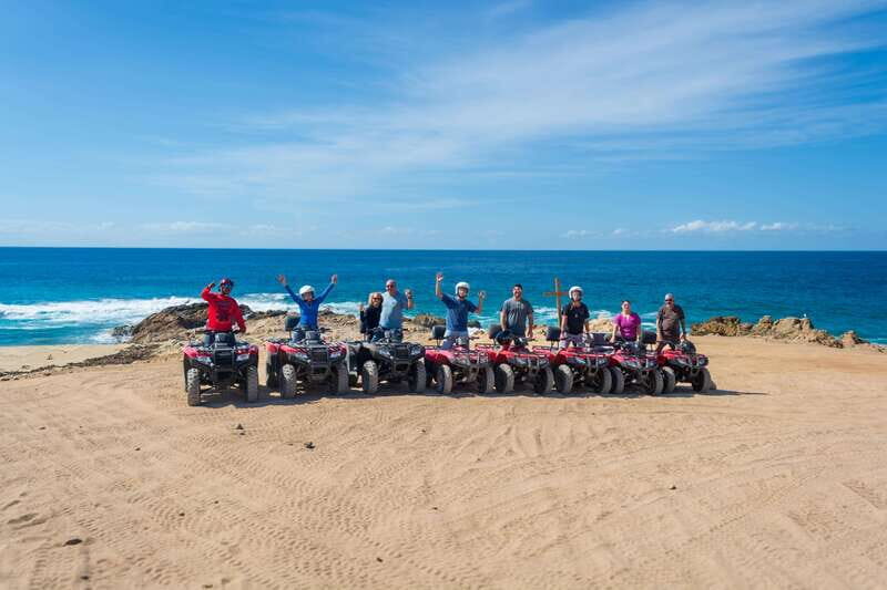 Los cabos:ATV beach&desert with transfer & tequila tasting - Beach horseback riding and mating-season moments
