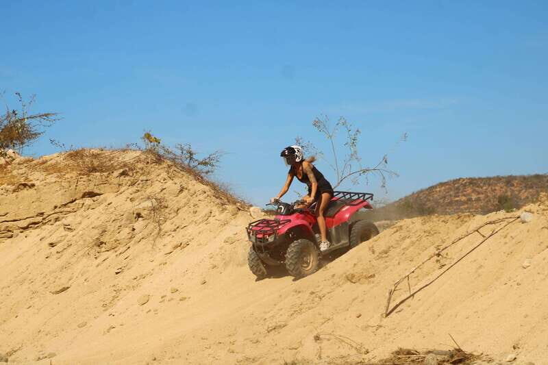 Los cabos:ATV beach&desert with transfer & tequila tasting - Tequila tasting: included, but confirm timing at check-in