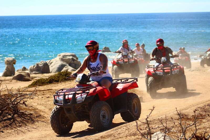 Los cabos:ATV beach&desert with transfer & tequila tasting - ATV orientation and how the ride actually works