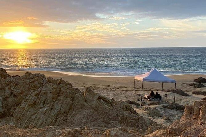 Love is in the air: Private Cabo Beach Sunset Horse Ride W Dinner - Cabo’s 4:00 pm sunset timing works in your favor