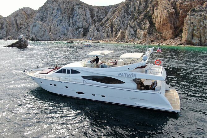 Luxury Yacht Charter in Cabo San Lucas - Ferretti 88ft. - Getting There at Hotel Tesoro Marina: Simple Start, No Chaos