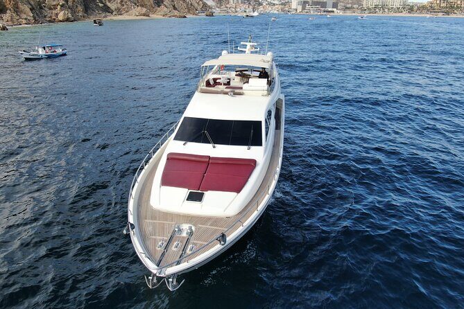Luxury Yacht Charter in Cabo San Lucas - Ferretti 88ft. - Food on Board: Snacks, Charcuterie, and a Full 3-Course Menu