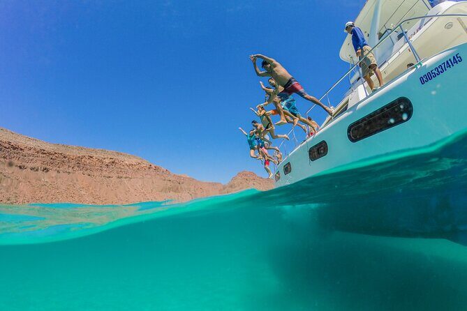Multimillion Yacht Cabo Cruise Sunset or Snorkel Optional PICKUP! - Getting There: Marina Location and Optional Transport