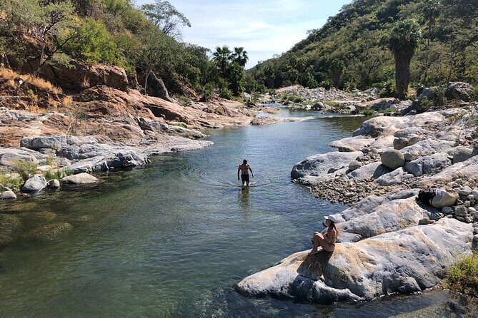 Natural Hot Springs Experience - Waterfalls, natural swimming holes, and what the tougher route adds