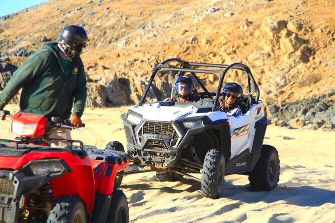 NEW! Combo Camel Beach Ride and UTV 4X4 Cabo Adventure, Tequila & - Cabo Combo in Two Acts: Camel Safari First, 4X4 Second