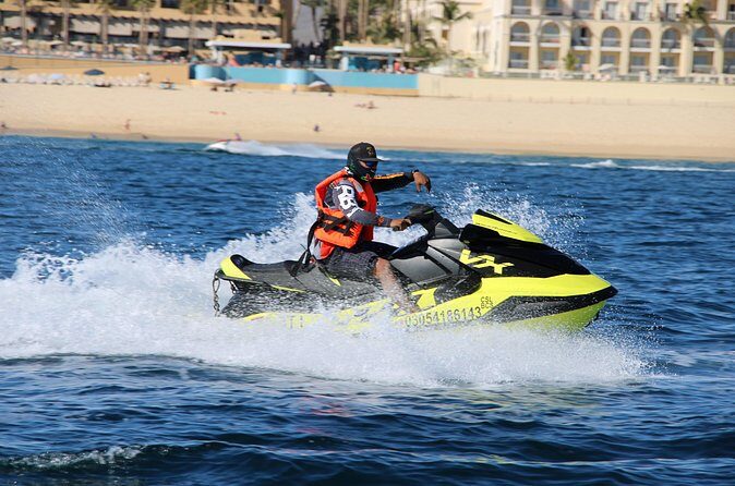 New Jetski Adventure in Cabo San Lucas Bay with Hotel Pickup 1hr - Price and extras: what $95 covers, and what can add up
