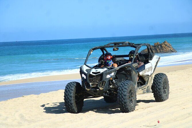 Off-Road Cabo Adventure: Beach and Desert Ride, Tequila Tasting - UTV control in Cabo: desert tracks plus Playa Migrino
