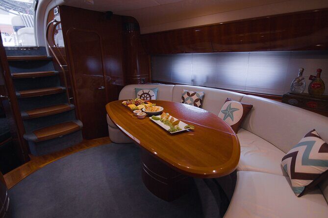 Olivia Grace 60 ft British Princess Yacht Rental - Food on the water: chef-led seafood, menu choices, and birthday-level details