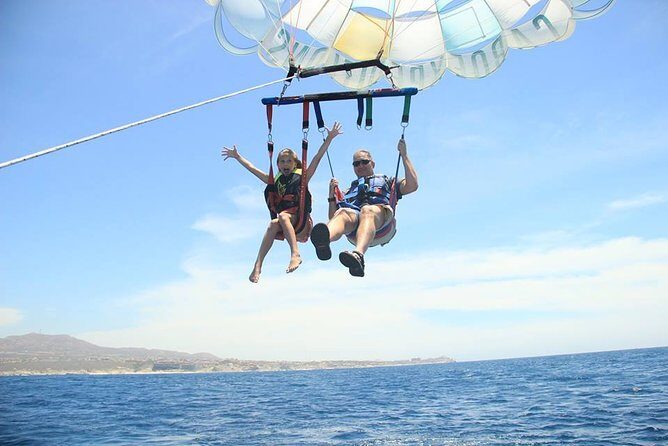 Parasailing Los Cabos Adventure - Views and Little Extras: Photos, Music, and Sea Life