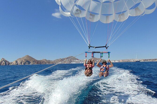 Parasailing - The Flight Itself: What 600 Feet Looks Like Over Medano Beach