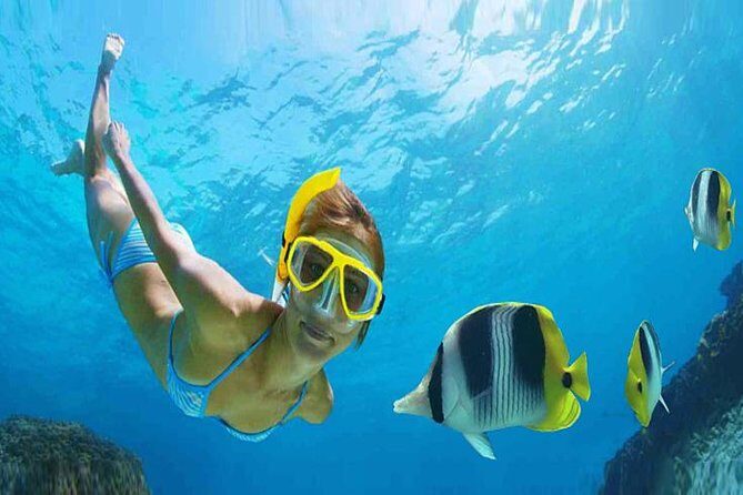 Private 3-Hour Snorkeling Tour with Arch Tour and Beach Time - Glass-bottom boat: what you can really see from the window