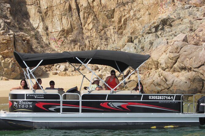 Private Customized Tritoon Boat rental, Snorkeling, Sunset. - Cabo Bay sights and beach time: Medano, Lover’s Beach, and the view factor