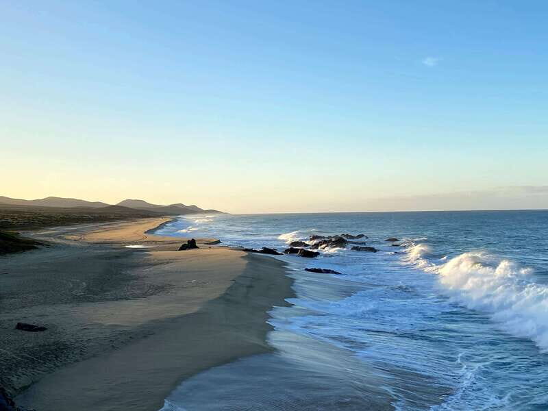 Private experience from Cabo San Lucas to La Paz: (Balandra beach) - La Garita Breakfast in La Paz: Open Menu Means No Stress