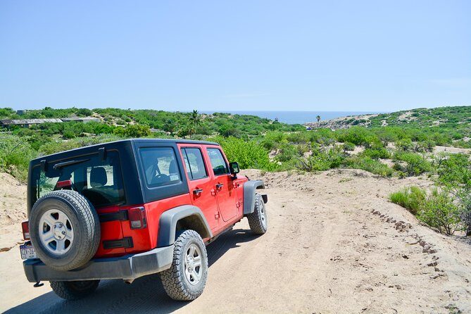 Private Jeep Tour Cabo Pulmo - Tropic of Cancer: a fun science/photo stop on the way back