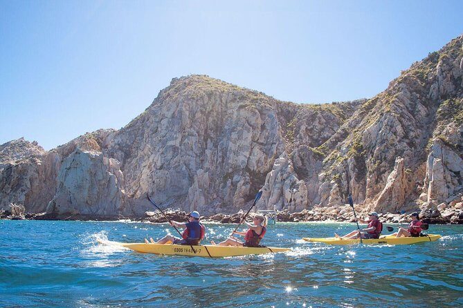 Private Los Cabos Arch & Playa del Amor tour by Glass bottom kayak - El Arco: how you get the iconic landmark without the crowding headache