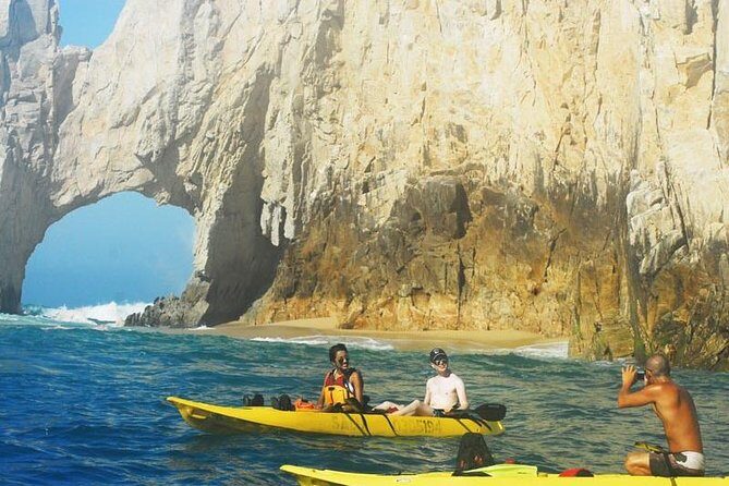 Private Los Cabos Arch & Playa del Amor tour by Glass bottom kayak - The guide factor: safety, wildlife spotting, and better photos