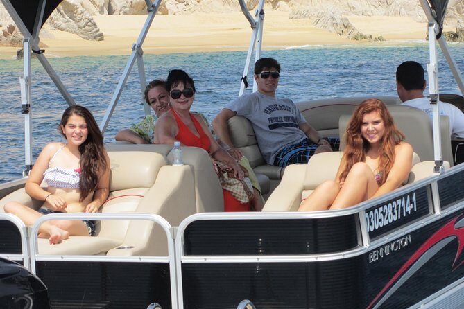 Private Luxury Pontoon Boat, Snorkel, Arch, Sunset & byond - Comfort, drinks, and the pace of a 2-hour charter