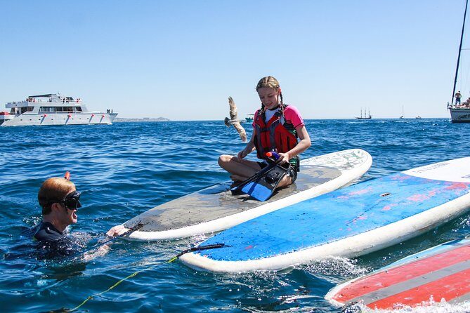 Private Paddleboard and snorkel at the arch - El Arco from the SUP: the iconic rocks up close