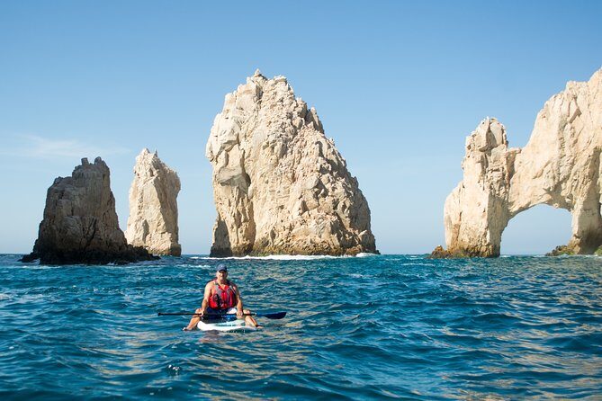 Private Paddleboard and snorkel at the arch - Divorce Beach and Playa de los Amantes: views while you cruise