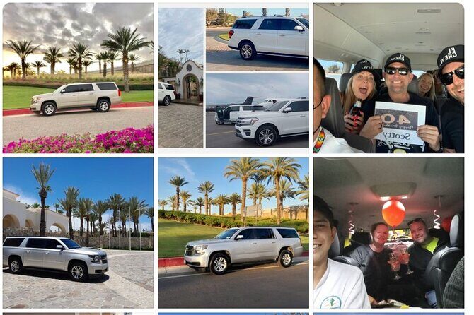 Private RoundTrip from Airport to Hotels to Cabo San Lucas Zone 3 - Key highlights