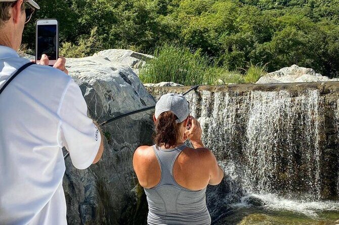 PRIVATE Sierra de Laguna Hiking & Natural Water Swim Waterfall - Snacks, Bottled Water, and the Handmade Ice Cream Stop