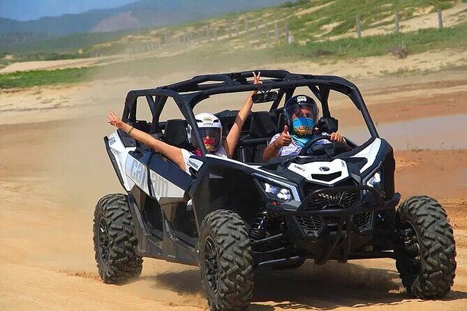 Race the Baja 1000 — Migriño Desert & Beach Off‑Road Adventure - Migriño village (Km. 97): quick stop views and a safety reminder about the surf