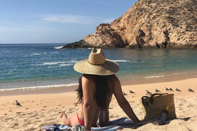 San Jose Artwalk - Santa Maria Beach snorkel: 45 minutes in Sea of Cortez water