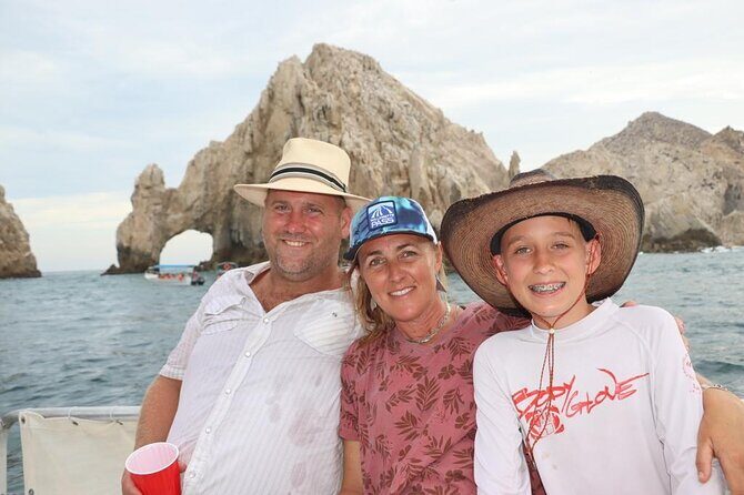 Snorkel Tour in private Trimarán in Los Cabos - Stop 4: Cabo San Lucas viewpoint zone