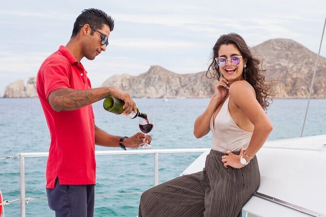 Sunset Cruise in Los Cabos with Jazz and Wine - Entering Cabo’s Sunset Zone on the Tropicat