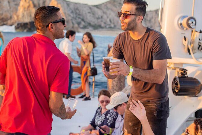 Sunset Cruise in Los Cabos with Jazz and Wine - Sea of Cortez to Pacific Sunset: Where Wildlife and Choppy Water Can Appear