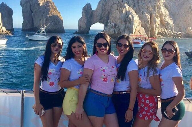 Sunset Dinner Cruise with Tequila & tacos - El Arco de Cabo San Lucas at dusk: the money shot