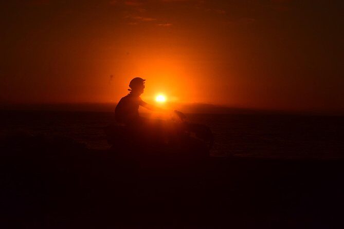 Sunset/Nighttime Migrino Double UTV Tour - Cruising white-sand beaches and tight coastal trails at night