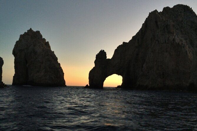 Sunset Whale Cruise in Cabo San Lucas - Passing the Arch of Cabo San Lucas like you’re in a postcard
