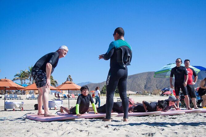 Surf Lessons at Cerritos - Mexican lunch at a local restaurant, plus vegetarian options