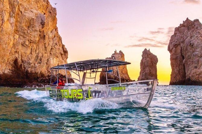 Tours in Cabo, Paseo al Arco and Fin de la Tierra in the only Clear Boat - The Clear Boat in Cabo: Why This Is Different