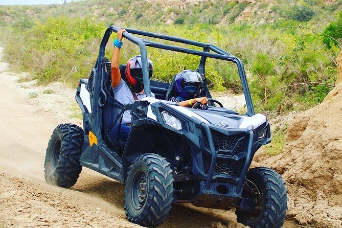 UTV and Camel Ride in the Cabo Desert - Arriving back for the bathroom break and “reset moment”